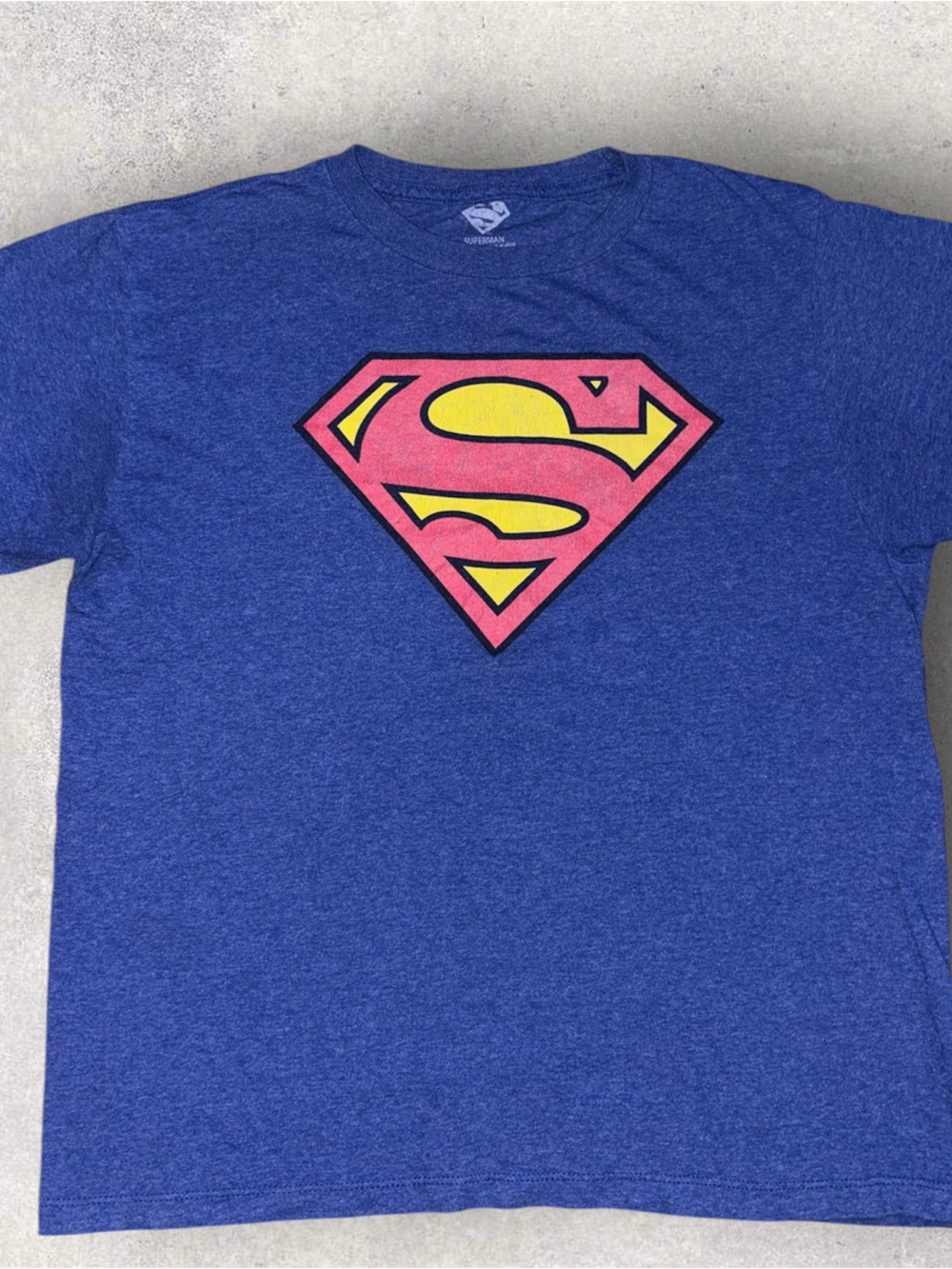 DC Comics Superman Blue Tee